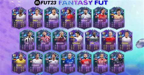 FIFA 23 FUT Fantasy upgrade tracker, start date, team 2 leaks,。